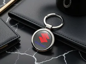 Suzuki Llaveros Fob Personalizados Estilo Metálico